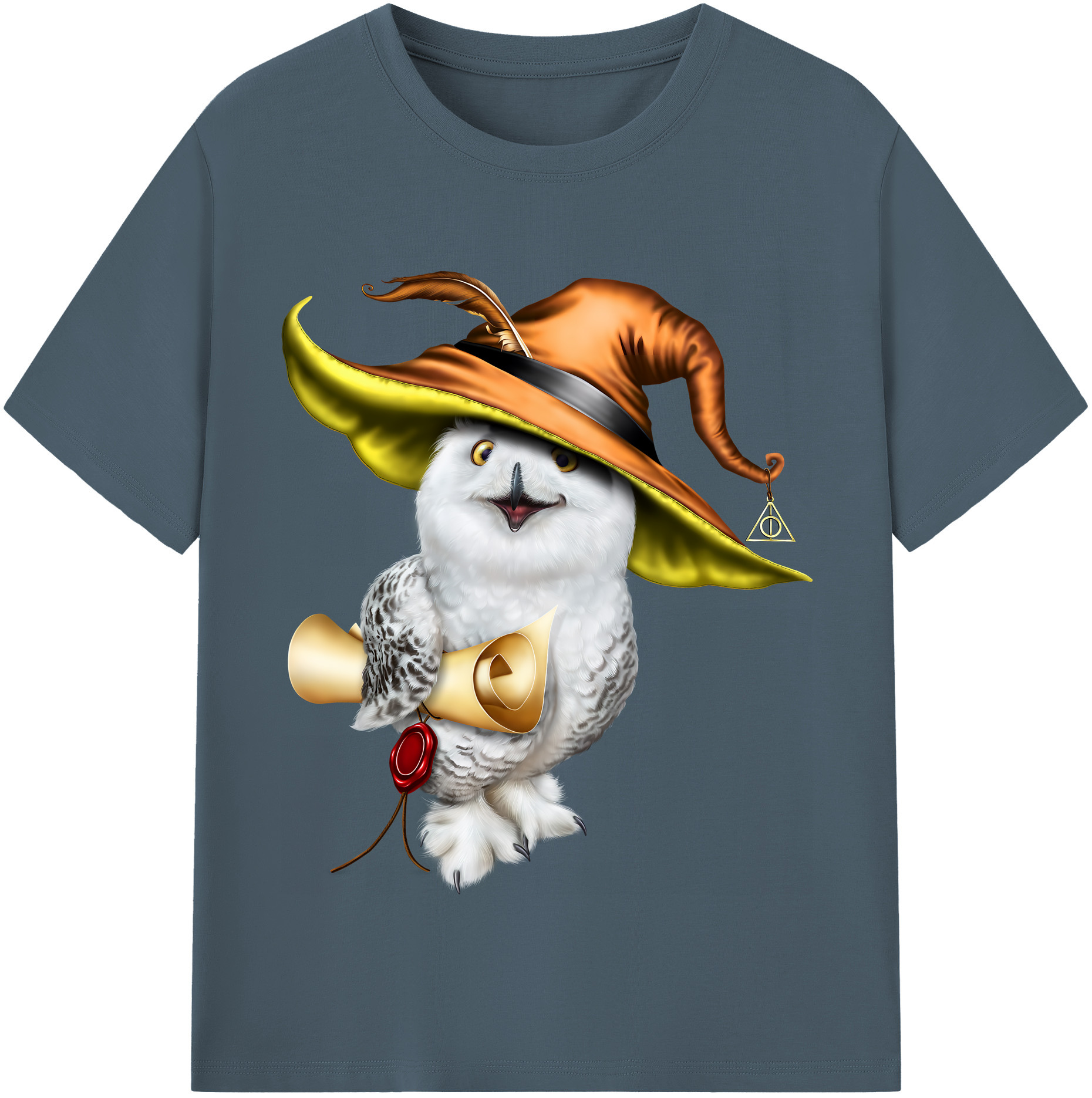 （画像用） Harry Potter ハリー・ポッターシリーズ 綿100％半袖Tシャツ（フロントプリント）